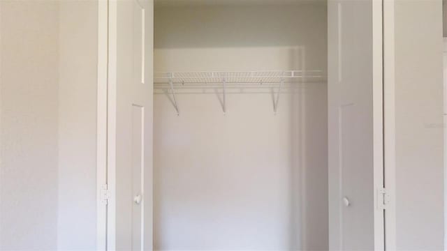 view of closet