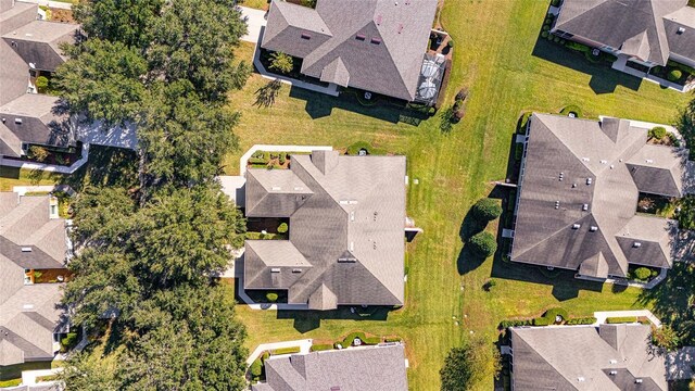 bird's eye view featuring a residential view