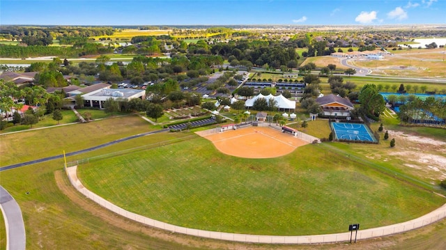 birds eye view of property featuring a residential view