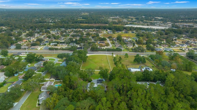 bird's eye view featuring a residential view