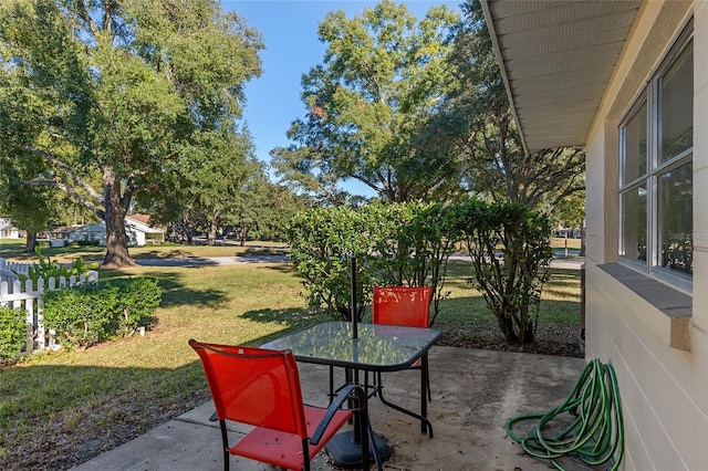 view of patio / terrace