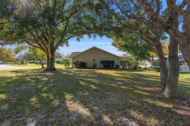 view of yard