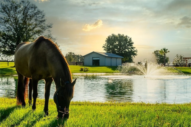 property view of water