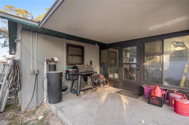 view of patio / terrace with grilling area