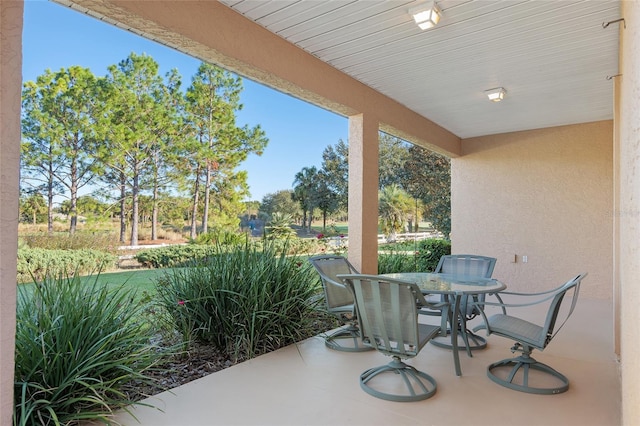 view of patio