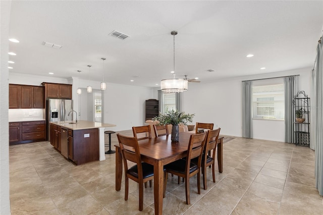 9350 SW 91st Court Rd, Ocala, FL 34481 - dining space featuring recessed lighting