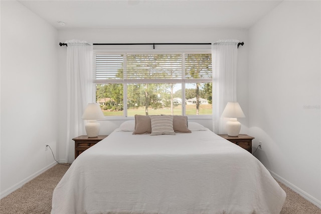 bedroom featuring carpet floors