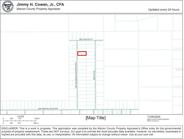 0 SW Valencia Heights Ave, Dunnellon FL, 34431 land for sale