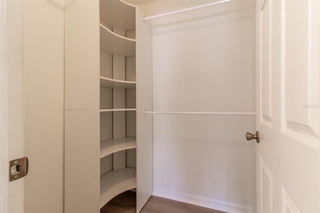 view of closet