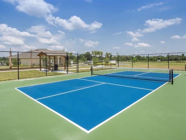 view of sport court with basketball court