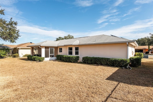 view of back of property