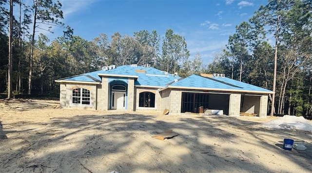 view of front of house