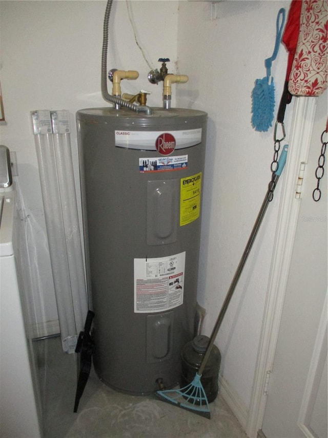 utilities with water heater