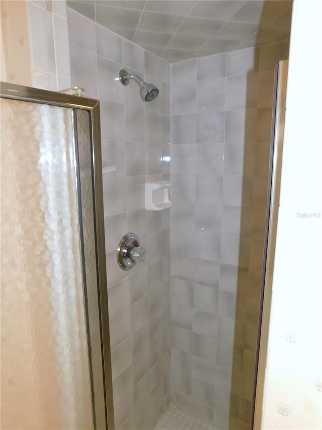 bathroom with walk in shower