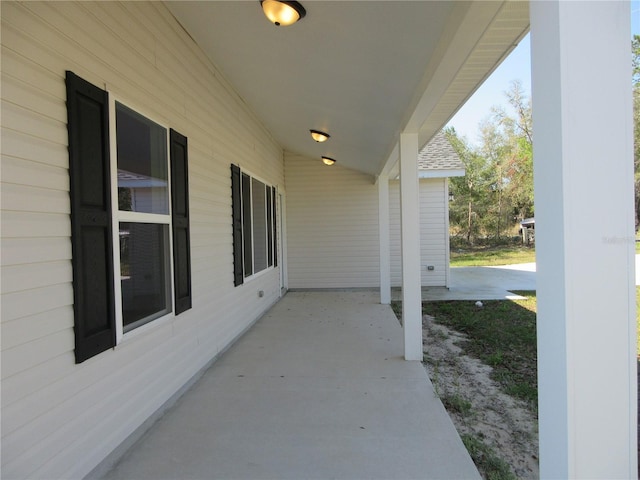 view of patio