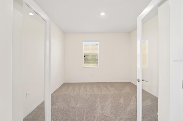 6071 SW 93rd Loop, Ocala, FL 34476 - unfurnished bedroom with carpet flooring, recessed lighting, and baseboards
