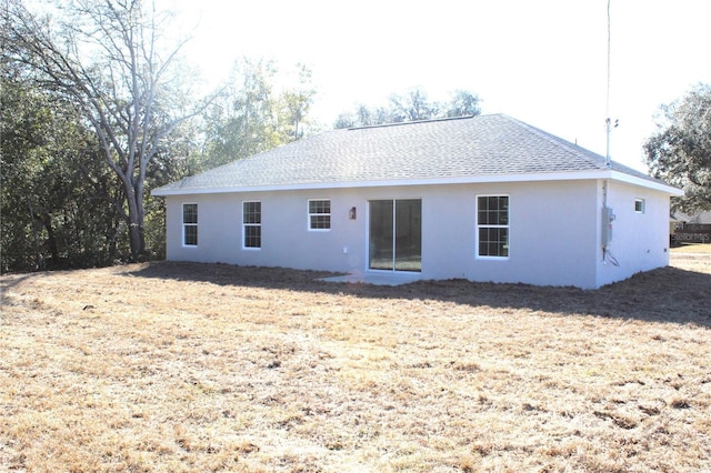 view of rear view of property