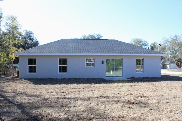 view of back of property