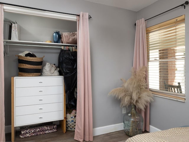 view of closet