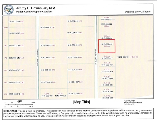 Listing photo 2 for LOT25, 26 NW Buena Vista Rd, Dunnellon FL 34431