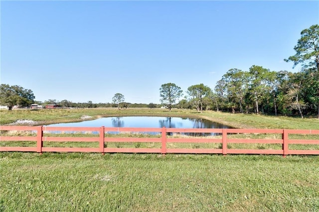 property view of water