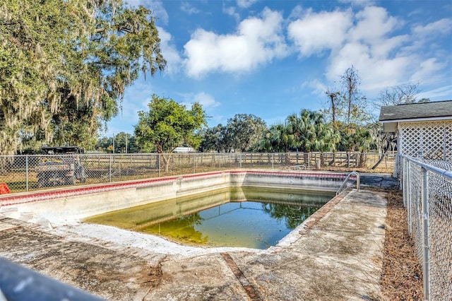 view of pool