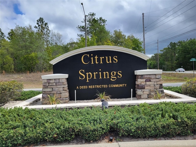 3930 W Fireside Ln, Citrus Springs FL, 34433 land for sale