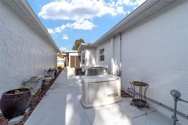 view of patio / terrace with cooling unit