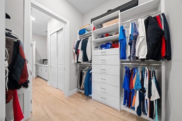 view of spacious closet