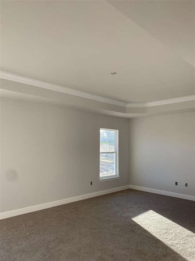 336 W Rexford Dr, Beverly Hills, FL 34465 - empty room with baseboards and dark carpet