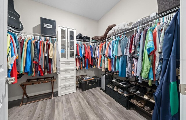 10564 SW 98th Ln, Ocala, FL 34481 - spacious closet featuring wood finished floors