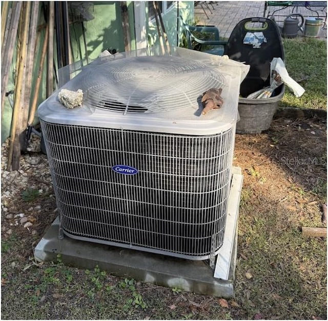 exterior details featuring central air condition unit