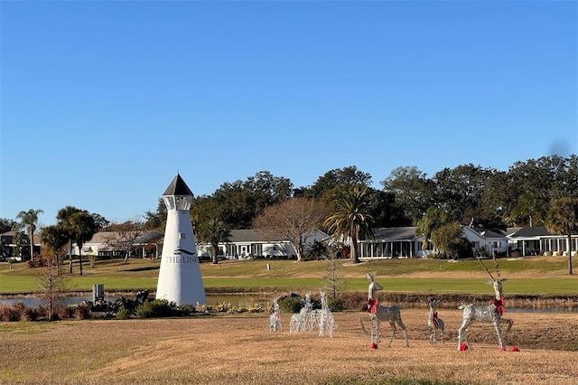 surrounding community featuring a yard