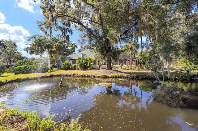 property view of water