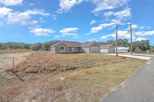 view of ranch-style house