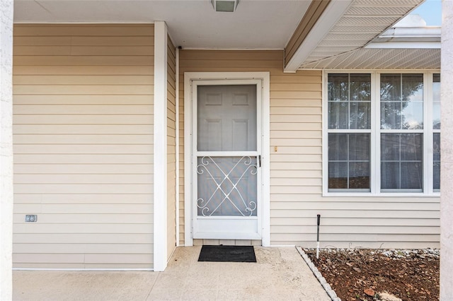 view of property entrance