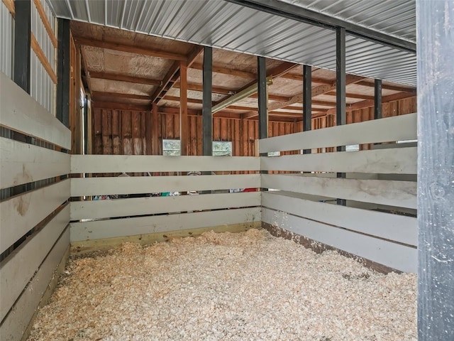 view of stable