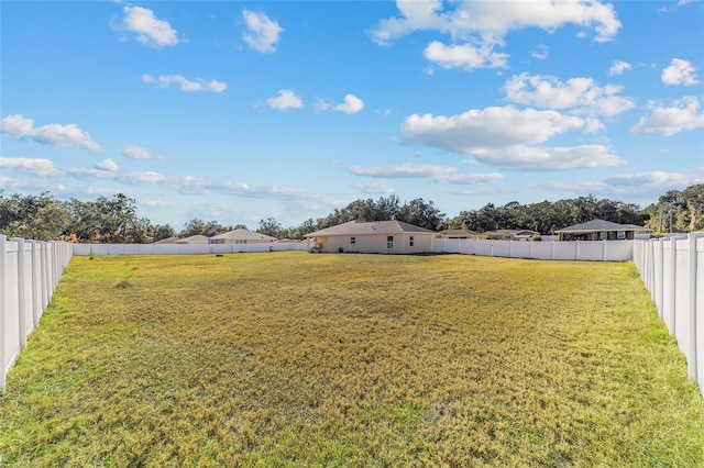 view of yard