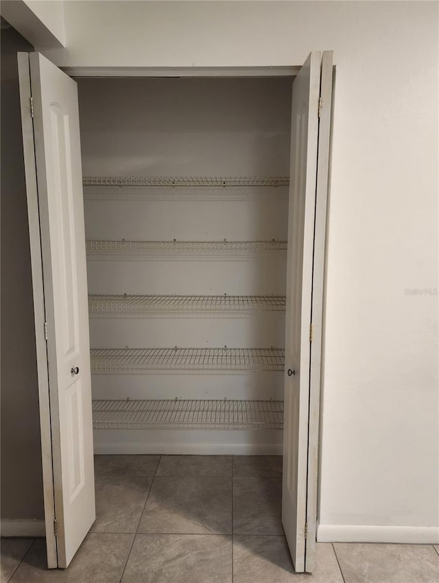 view of closet