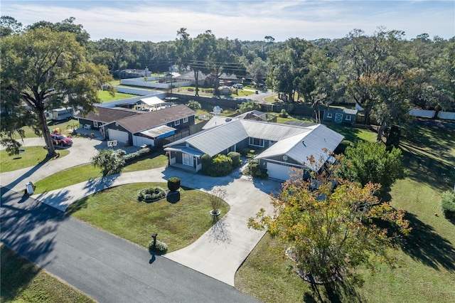 aerial view