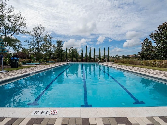 view of swimming pool