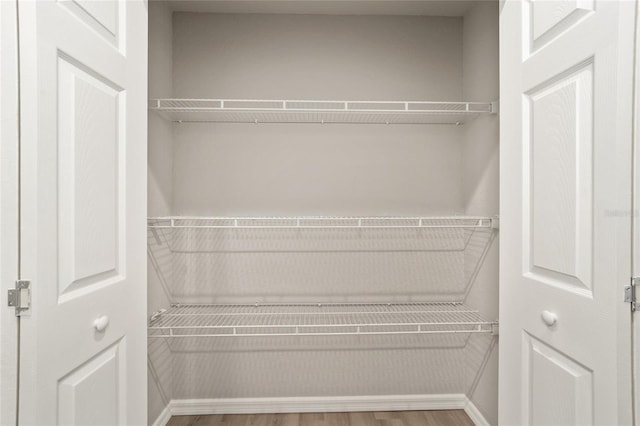 view of closet