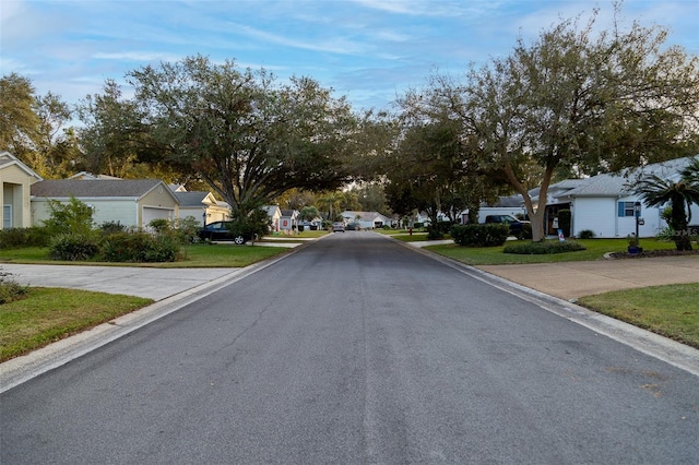 view of road