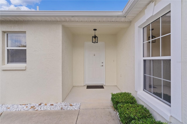 view of property entrance