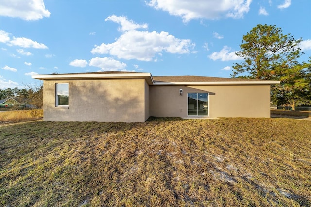 view of back of property