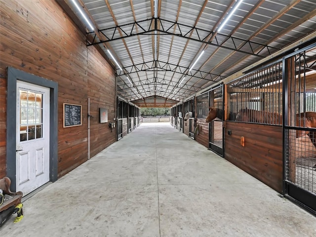 view of stable