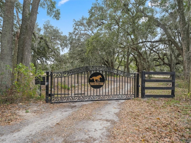 view of gate