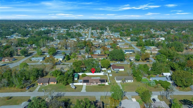 aerial view