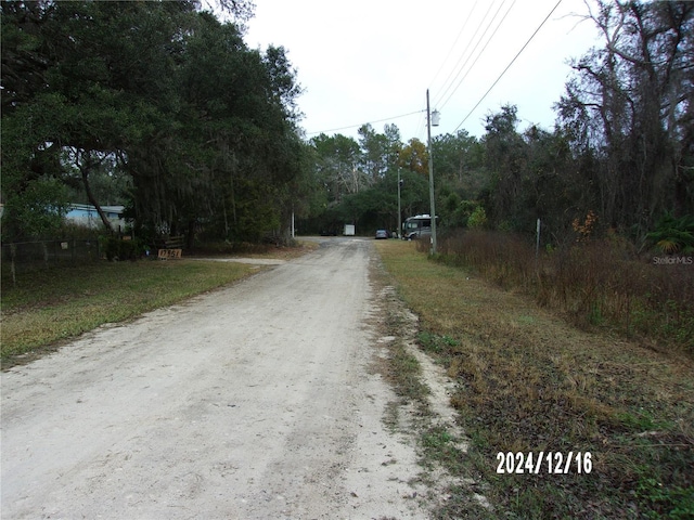 view of street