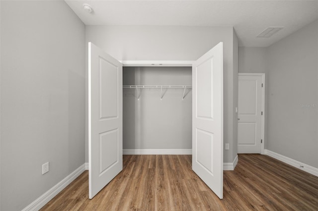 view of closet